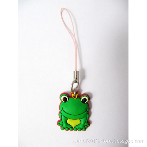 Lucky Frog Shaped Keychain for Phone (WY-K05)